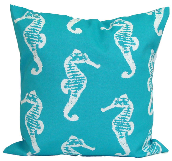 seahorse body pillow