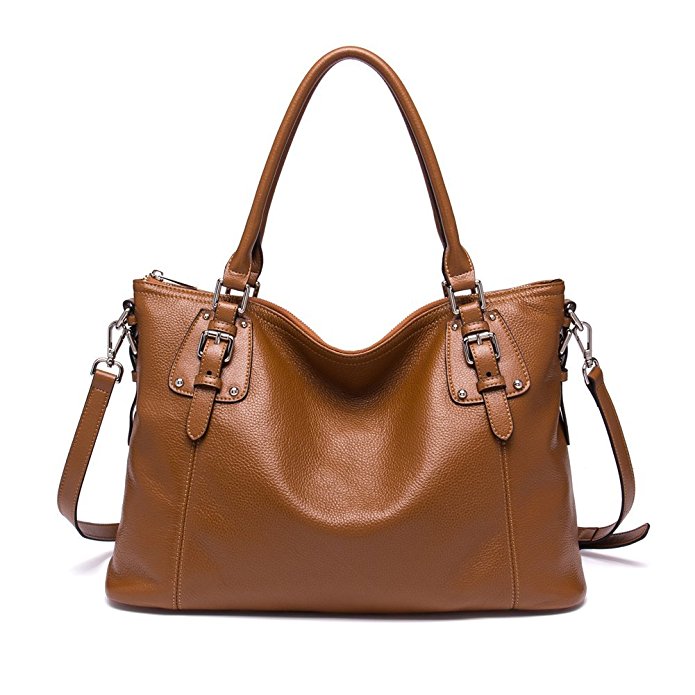 brown designer shoulder bag